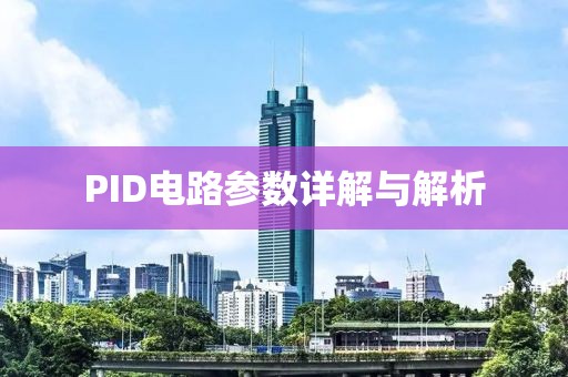 PID电路参数详解与解析