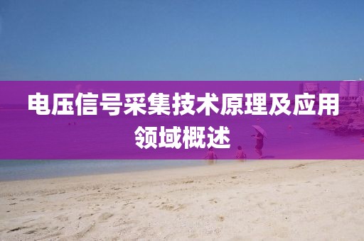 电压信号采集技术原理及应用领域概述