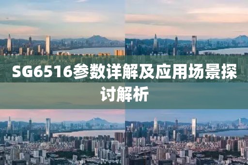 SG6516参数详解及应用场景探讨解析