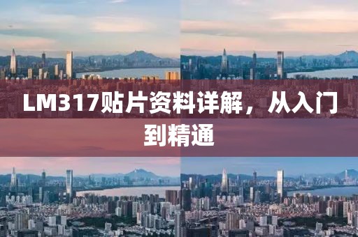 LM317贴片资料详解，从入门到精通