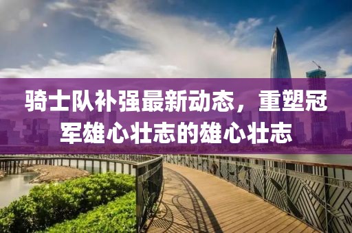 骑士队补强最新动态，重塑冠军雄心壮志的雄心壮志