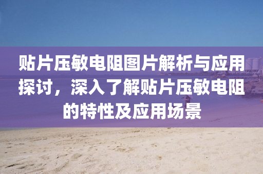 贴片压敏电阻图片解析与应用探讨，深入了解贴片压敏电阻的特性及应用场景