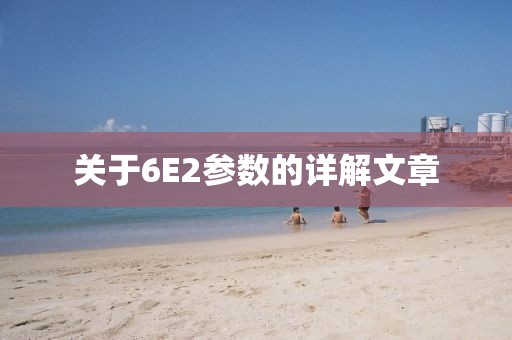 关于6E2参数的详解文章