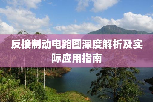 反接制动电路图深度解析及实际应用指南