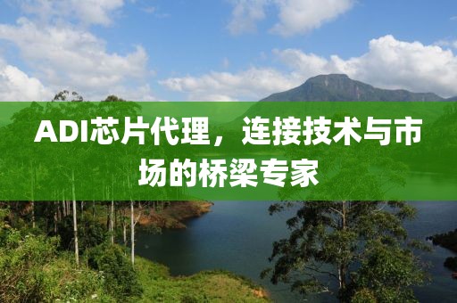 ADI芯片代理，连接技术与市场的桥梁专家