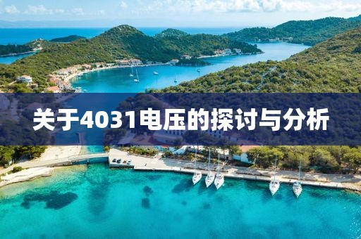 关于4031电压的探讨与分析