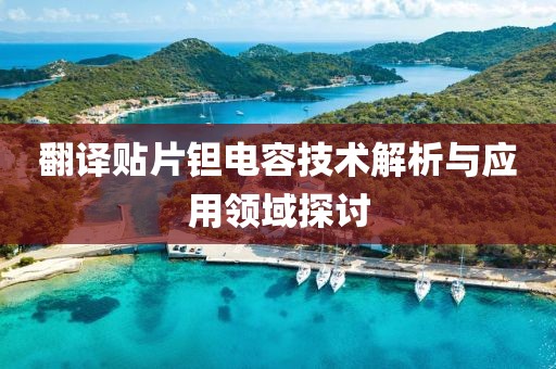 翻译贴片钽电容技术解析与应用领域探讨
