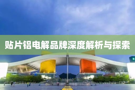 贴片铝电解品牌深度解析与探索