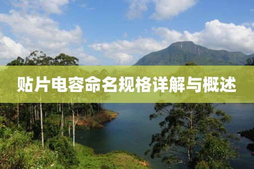 贴片电容命名规格详解与概述