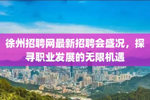 徐州招聘网最新招聘会盛况，探寻职业发展的无限机遇