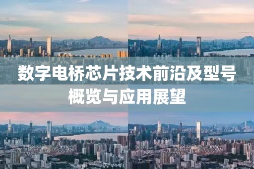 数字电桥芯片技术前沿及型号概览与应用展望