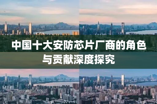 中国十大安防芯片厂商的角色与贡献深度探究