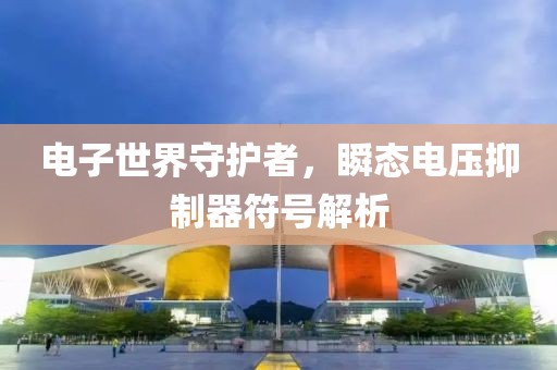 电子世界守护者，瞬态电压抑制器符号解析