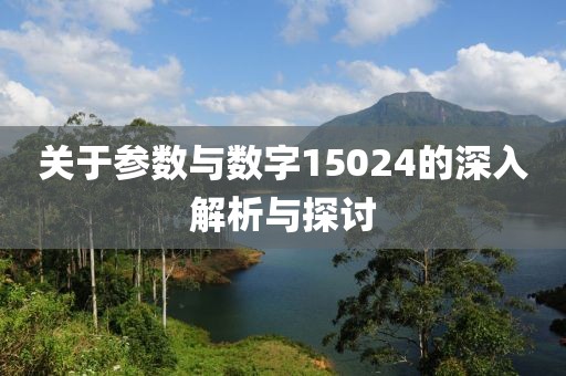 关于参数与数字15024的深入解析与探讨