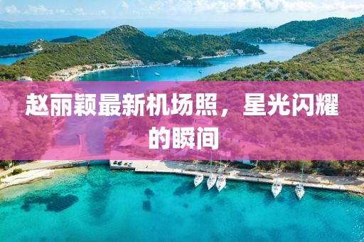 赵丽颖最新机场照，星光闪耀的瞬间