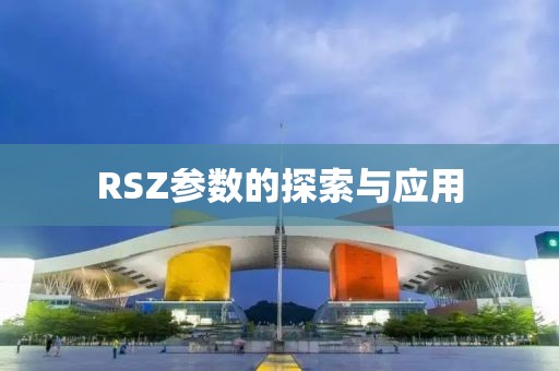 RSZ参数的探索与应用