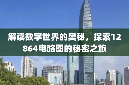 解读数字世界的奥秘，探索12864电路图的秘密之旅