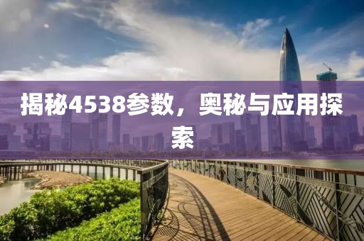 揭秘4538参数，奥秘与应用探索