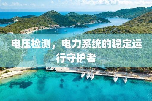 电压检测，电力系统的稳定运行守护者