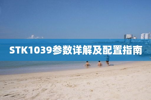 STK1039参数详解及配置指南