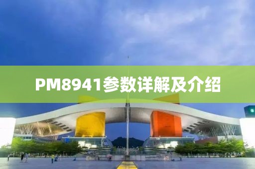 PM8941参数详解及介绍