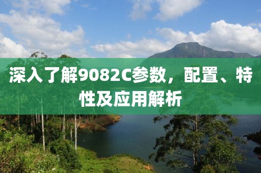 深入了解9082C参数，配置、特性及应用解析