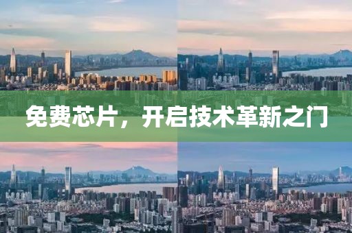 免费芯片，开启技术革新之门