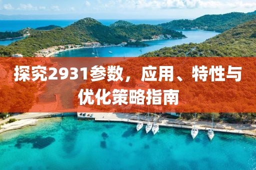 探究2931参数，应用、特性与优化策略指南
