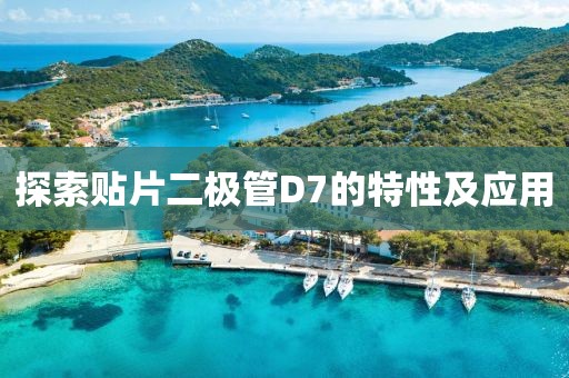 探索贴片二极管D7的特性及应用