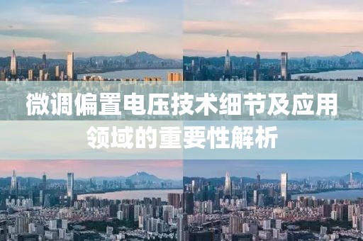 微调偏置电压技术细节及应用领域的重要性解析