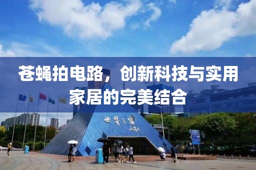 苍蝇拍电路，创新科技与实用家居的完美结合