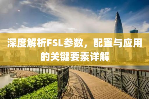深度解析FSL参数，配置与应用的关键要素详解