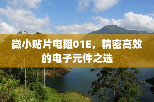 微小贴片电阻01E，精密高效的电子元件之选