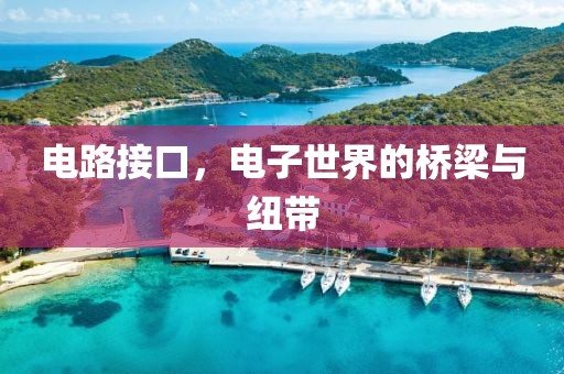 电路接口，电子世界的桥梁与纽带
