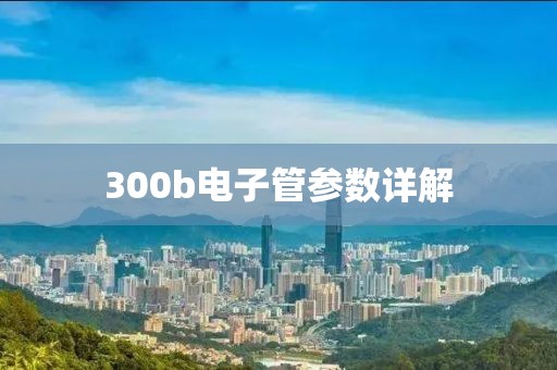 300b电子管参数详解