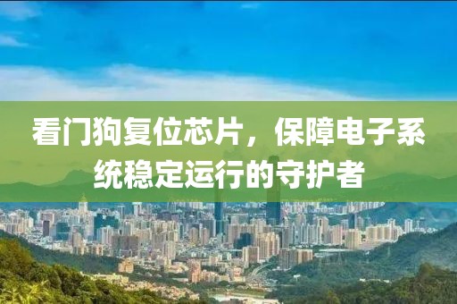 看门狗复位芯片，保障电子系统稳定运行的守护者
