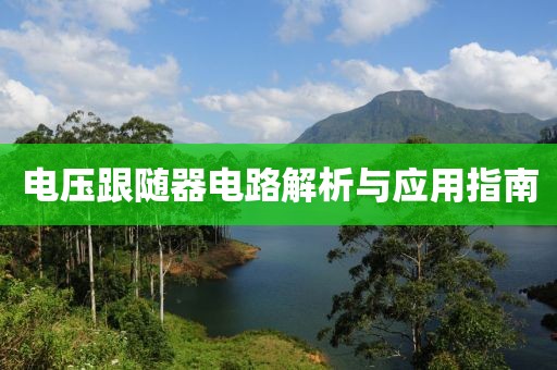 电压跟随器电路解析与应用指南