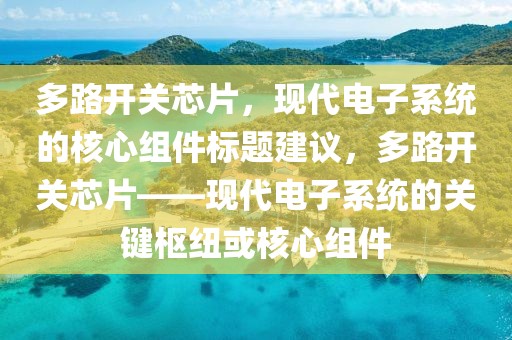 多路开关芯片，现代电子系统的核心组件标题建议，多路开关芯片——现代电子系统的关键枢纽或核心组件