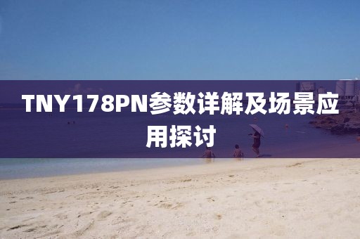 TNY178PN参数详解及场景应用探讨