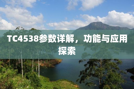 TC4538参数详解，功能与应用探索