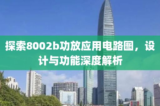 探索8002b功放应用电路图，设计与功能深度解析