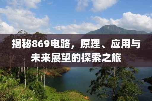揭秘869电路，原理、应用与未来展望的探索之旅