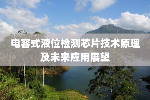电容式液位检测芯片技术原理及未来应用展望