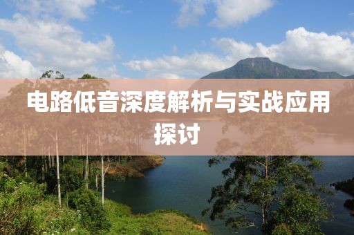 电路低音深度解析与实战应用探讨