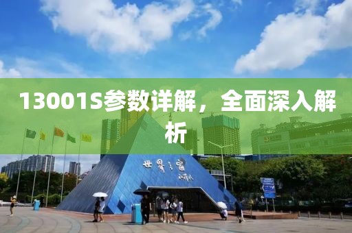 13001S参数详解，全面深入解析