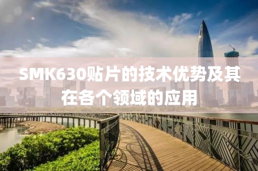 SMK630贴片的技术优势及其在各个领域的应用