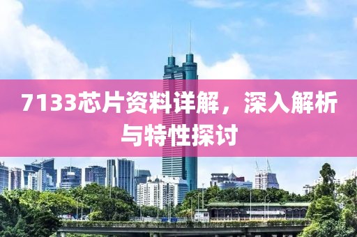 7133芯片资料详解，深入解析与特性探讨