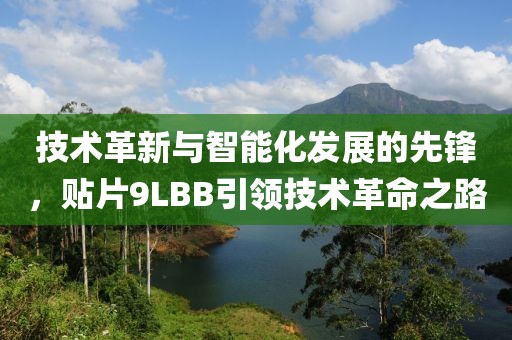 技术革新与智能化发展的先锋，贴片9LBB引领技术革命之路
