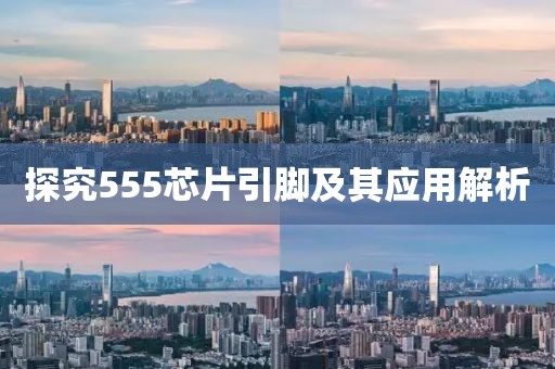 探究555芯片引脚及其应用解析
