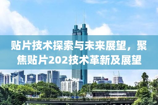 贴片技术探索与未来展望，聚焦贴片202技术革新及展望